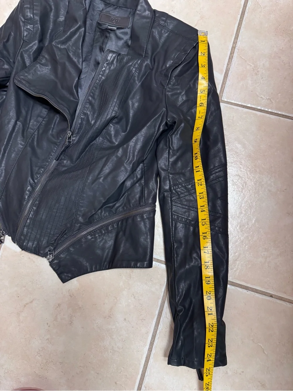 Blank NYC asymmetrical zip